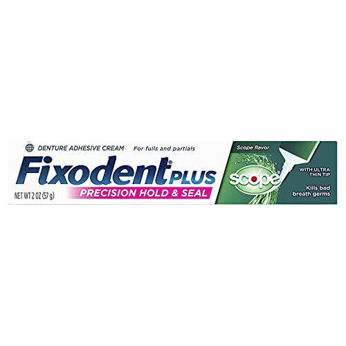 2x Fixodent Denture Adhesive Cream Plus Scope, Adhesive With Control - aus den USA von Fixodent