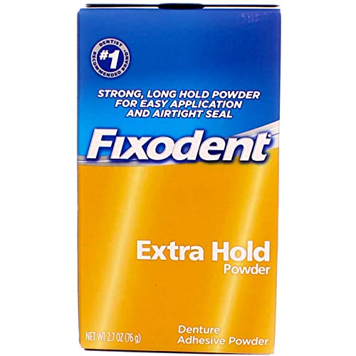 Fixodent Fixodent Denture Adhesive Powder Extra Hold, Extra Hold 2.7 Oz by Fixodent Fixodent Fixodent Denture Adhesive Powder Extra Hold, Extra Hold 2.7 Oz by Fixodent von Fixodent