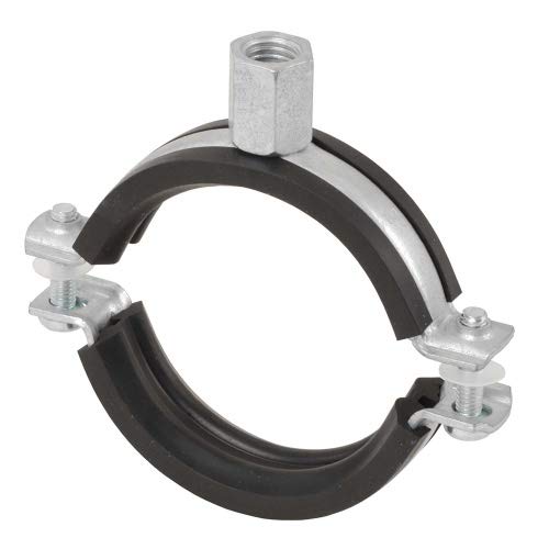 2 Stück - mittelschwere Schraubrohrschelle M8-M12 Größe 225 mm x M10/M12 von Fixotec