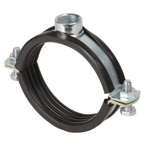 2 Stück - schwere Rohrschellen Größe 159-168 mm x 3/4 Zoll von qpool24