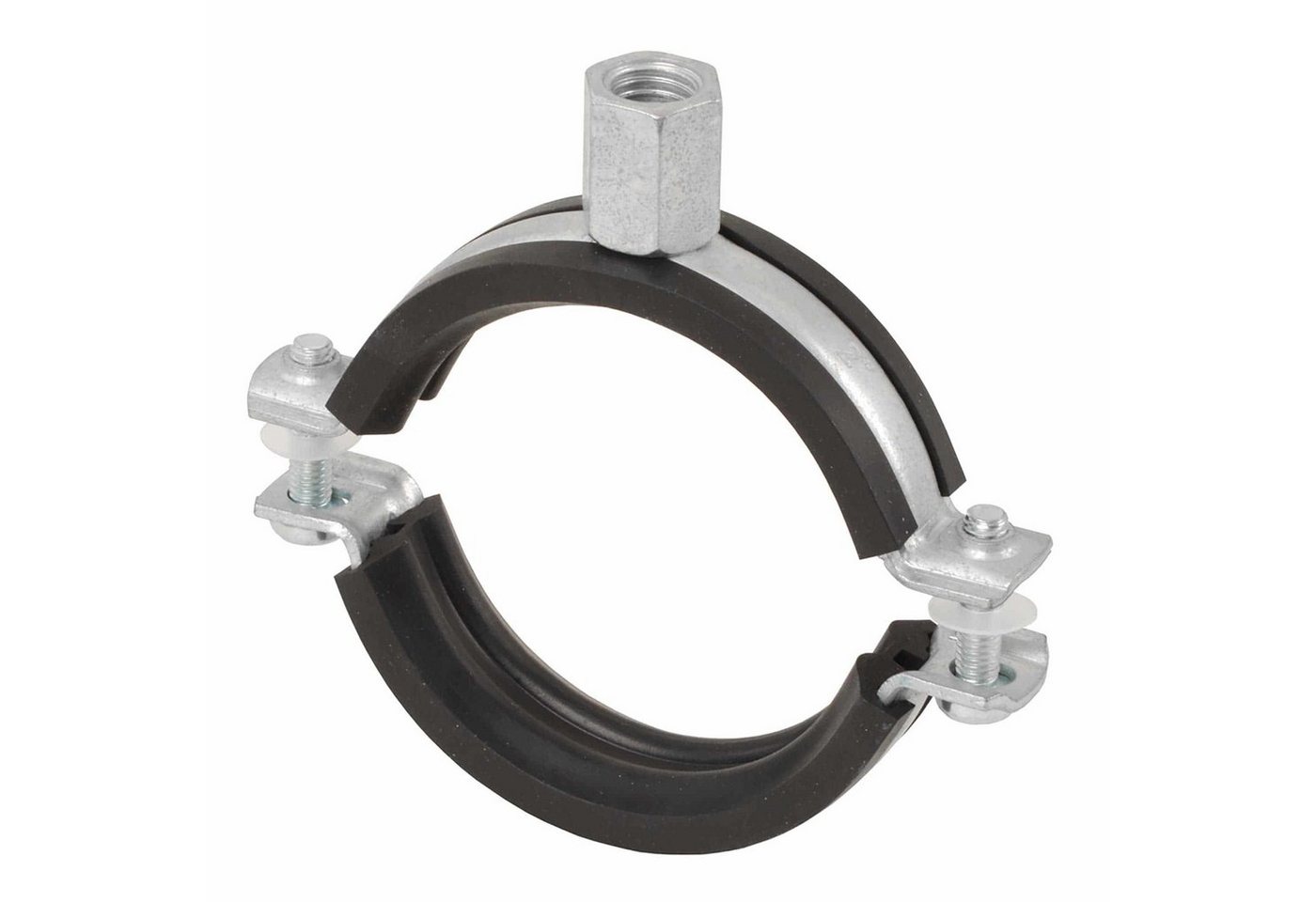 Fixotec Rohrschelle, Schraubrohrschelle mit zwei Schrauben - mittelschwere Ausführung von Fixotec