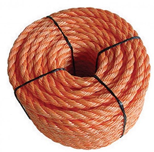 Kunststoffseil PP Polypropylen Polyseil orange 20mx6mm von Fixtech