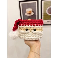 Nikolauskorb Gehäkelt - Geschenkidee Für Kinder Weihnachtskorb Handgemachte Weihnachtsdeko -Santa Claus Korb Nikolo Geschenk Christmas Nikolauskorb Gehäkelt - Geschenkidee Für Kinder Weihnachtskorb Handgemachte Weihnachtsdeko -Santa Claus Korb Nikolo Geschenk Christmas von FiyaBags