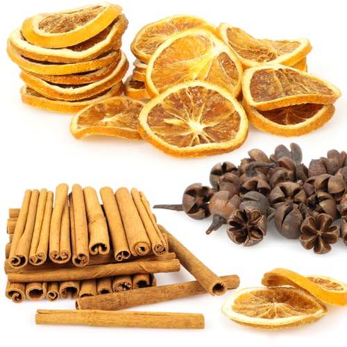 Fizdoqg Weihnachtskranz Deko, Adventskranz Deko Potpourri Weihnachten Dekoration 15 x Orangenscheiben 20 x Zimtstangen 45g x Trockenfrüchte für Weihnachtsdeko Basteln Fizdoqg Weihnachtskranz Deko, Adventskranz Deko Potpourri Weihnachten Dekoration 15 x Orangenscheiben 20 x Zimtstangen 45g x Trockenfrüchte für Weihnachtsdeko Basteln von Fizdoqg