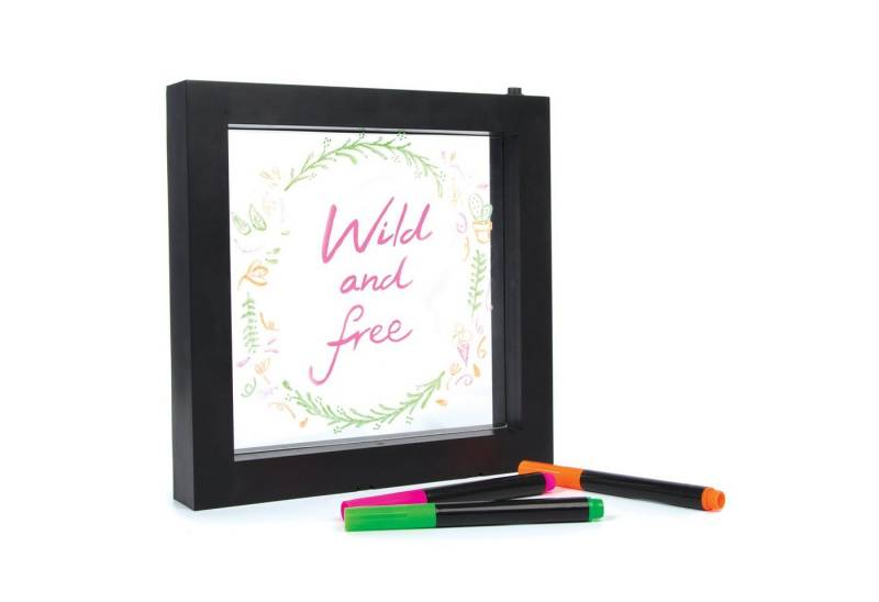 Fizz creations Stehlampe Neon Effect Light Up Message Frame von Fizz creations