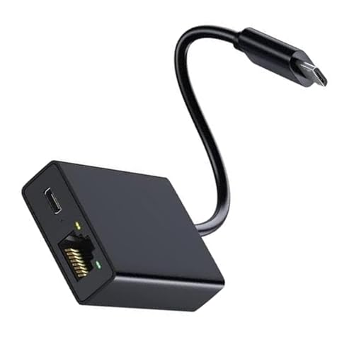 Micro USB auf RJ45 Ethernet Adapter kompatibel mit Fire TV Stick - Kabelgebundene Internetverbindung kompatibel mit Fire Stick, Chromecast und mehr Micro USB auf RJ45 Ethernet Adapter kompatibel mit Fire TV Stick - Kabelgebundene Internetverbindung kompatibel mit Fire Stick, Chromecast und mehr von Fizzix