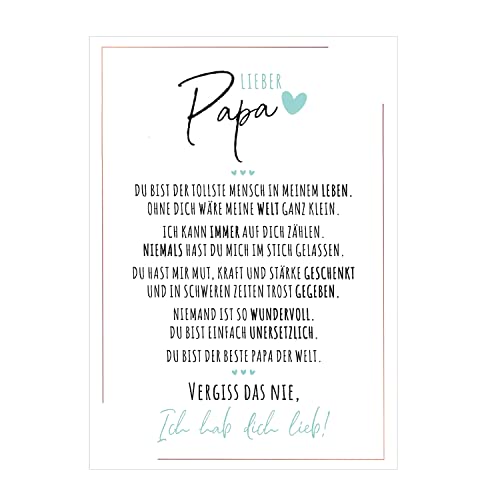 Fjllrven Definition Poesie Kunstdruck-Poster | Weihnachtsgeschenke Papa Geschenk | Vatertagsgeschenk | Geschenke für Papa Geburtstag | Wanddeko Deko Wohnzimmer | DINA A4 ohne Rahmen von Fjllrven