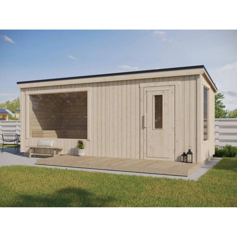 Fjordholz Design Saunahaus Modell Kalle XL Fjordholz Design Saunahaus Modell Kalle XL von Fjordholz