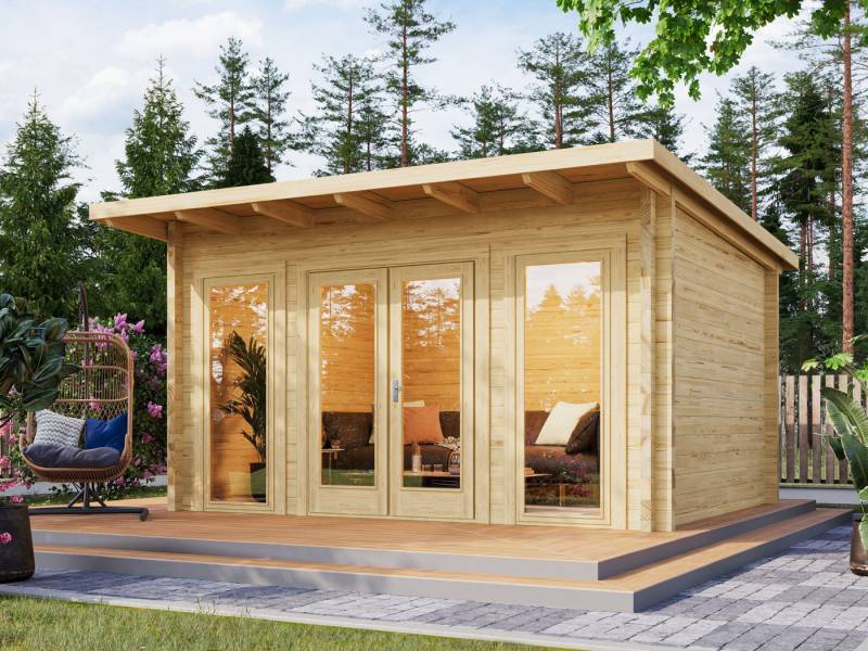 Fjordholz Gartenhaus Berlin 70 B Modern von Fjordholz