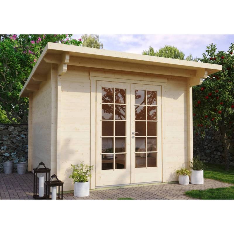 Fjordholz Gartenhaus Modell Jacob 70 A von Fjordholz