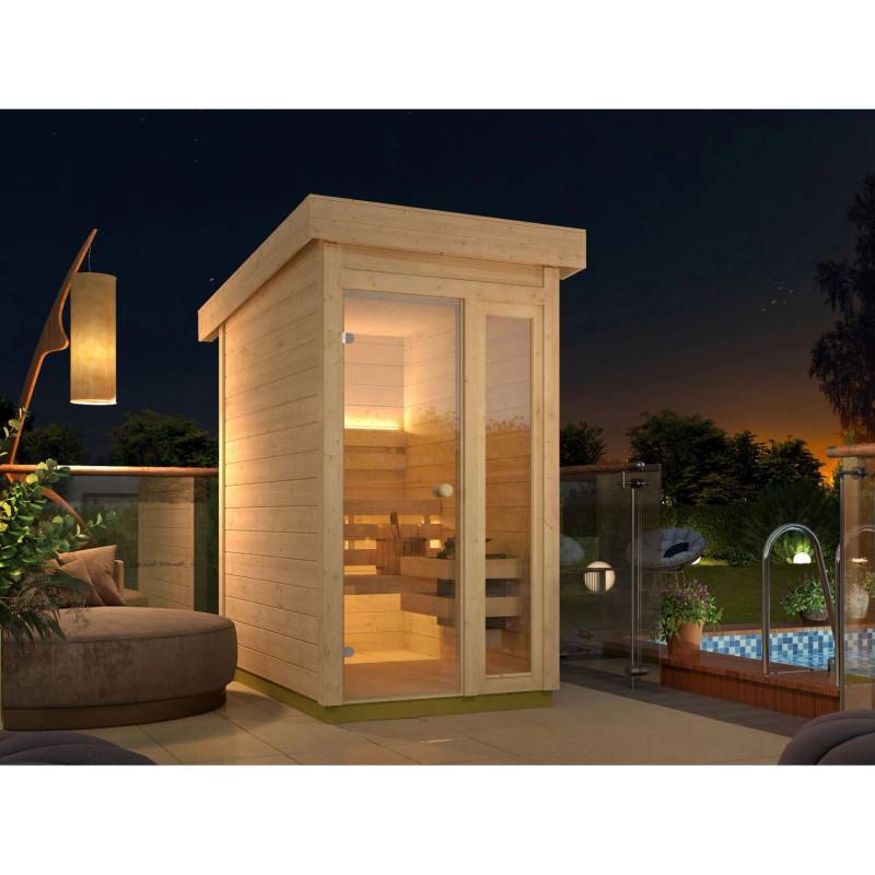 Fjordholz Mini Saunahaus Modell Selma 44 Fjordholz Mini Saunahaus Modell Selma 44 von Fjordholz