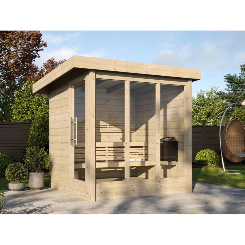 Fjordholz Saunahaus Modell Anita Mini Fjordholz Saunahaus Modell Anita Mini von Fjordholz