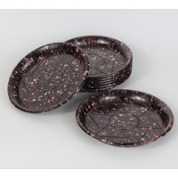 8 Ddr Bakelit Untersetzer Glas Gläser Braun 50 70Er Jahre Vintage Ostalgie Shabby von FlaemingAntik