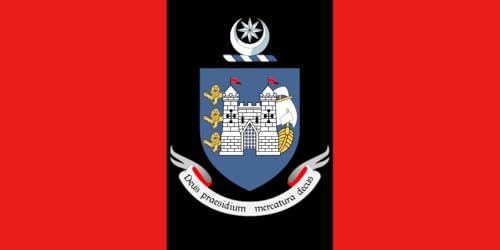 Drogheda-Flagge, 1,5 x 90 cm, 100 % Polyester, mit Ösen FlagSuperstore von FlagSuperstore
