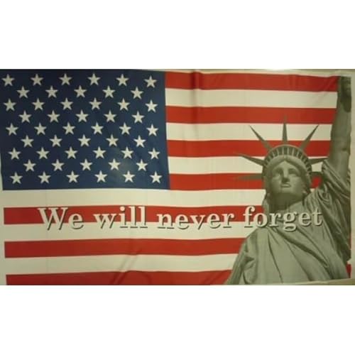 Flagge "USA We will Never Forget", 1,5 x 91 cm, 11. September Liberty FlagSuperstore von FlagSuperstore