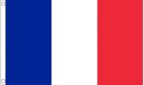 Frankreich-Flagge, riesig, 2,4 x 1,5 FlagSuperstore von FlagSuperstore