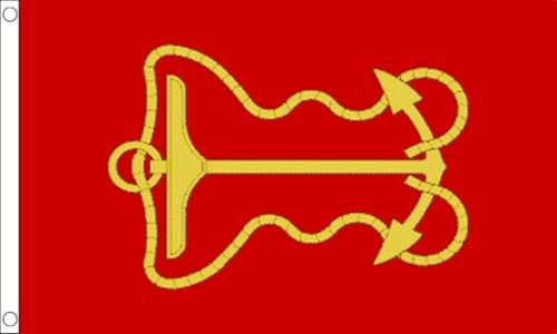 Lord High Admiral-Flagge, 152 x 90 cm, 100 % Polyester, mit Ösen, Banner FlagSuperstore von FlagSuperstore