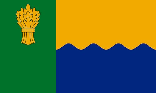 Morayshire-Flagge, 150 x 90 cm, 100 % Polyester, schottische Flagge FlagSuperstore von FlagSuperstore