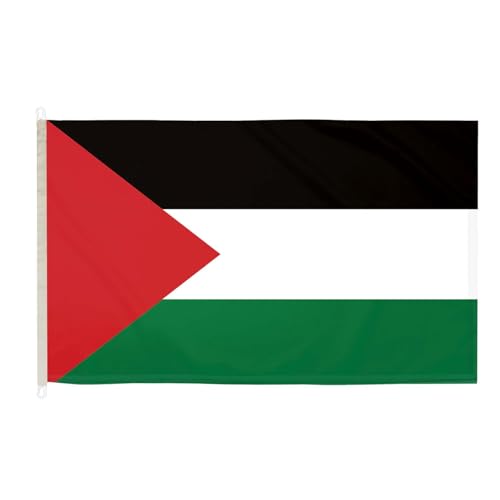 Palästina-Flagge, robust, langlebig, 15 x 90 cm, mit Clip-Haken. FlagSuperstore von FlagSuperstore