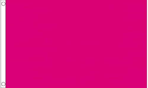 Unifarbene Flagge, 90 x 60 cm, 100 % Polyester, Kirschrot FlagSuperstore von FlagSuperstore