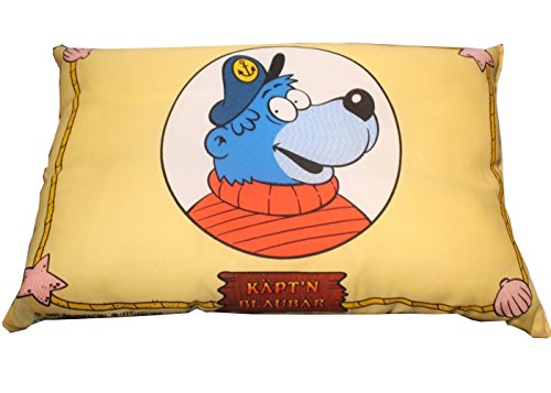 Flaggen Pehl Kissen Käpt'n Blaubär/Hein Blöd Fan Deko Artikel doppelseitig mit 2 Motiven Bedruckt, ca. 28 x 40 cm. Flaggen Pehl Kissen Käpt'n Blaubär/Hein Blöd Fan Deko Artikel doppelseitig mit 2 Motiven Bedruckt, ca. 28 x 40 cm. von Flaggen Pehl