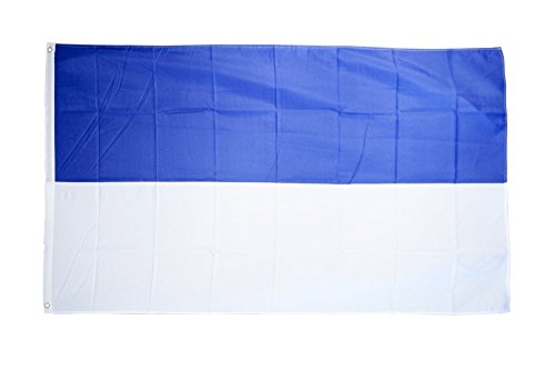 Flaggenfritze Fahne/Flagge Blau-Weiß + gratis Sticker von Flaggenfritze