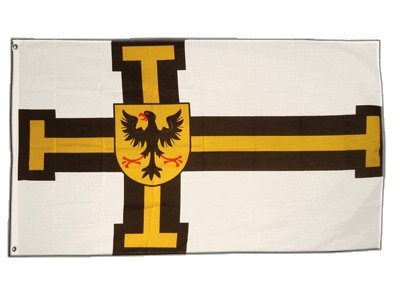 Flaggenfritze Fahne/Flagge Deutscher Orden Hochmeister + gratis Sticker von Flaggenfritze