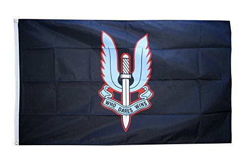 Flaggenfritze Fahne/Flagge Großbritannien British Army Special Air Service + gratis Sticker von Flaggenfritze