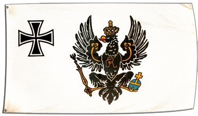 Flaggenfritze Fahne/Flagge Preußen Kriegsflagge 1903-1920 + gratis Sticker von Flaggenfritze