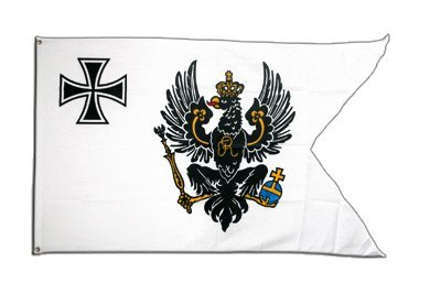 Flaggenfritze Fahne/Flagge Preußen Topflagge + gratis Sticker von Flaggenfritze