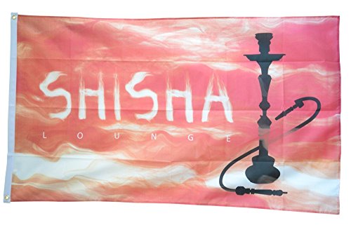 Flaggenfritze Fahne/Flagge Shisha Lounge + gratis Sticker von Flaggenfritze