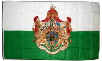 Flagge Deutschland Königreich Sachsen 1806-1918 - 90 x 150 cm von Flaggenfritze