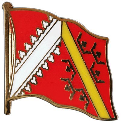 Flaggen-Pin/Anstecker Frankreich Elsass Flaggen-Pin/Anstecker Frankreich Elsass von Flaggenfritze