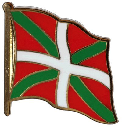 Flaggen-Pin/Anstecker Spanien Baskenland vergoldet Flaggen-Pin/Anstecker Spanien Baskenland vergoldet von Digni