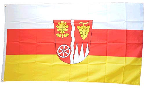 Flaggenfritze® Flagge/Fahne Deutschland Landkreis Main-Spessart - 90 x 150 cm von Flaggenfritze