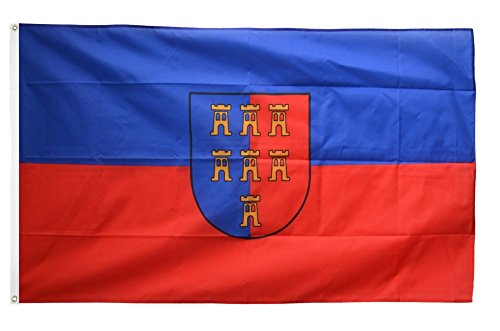 Flaggenfritze® Flagge Siebenbürger Sachsen - 90 x 150 cm von Flaggenfritze