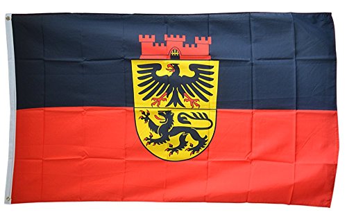 Flaggenfritze Fahne/Flagge Deutschland Stadt Düren + gratis Sticker von Flaggenfritze