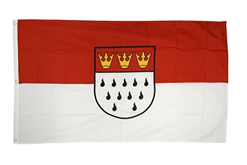Fahne/Flagge Deutschland Stadt Köln - 150 x 250 cm + gratis Sticker, XXL-Fahne von Flaggenfritze® Fahne/Flagge Deutschland Stadt Köln - 150 x 250 cm + gratis Sticker, XXL-Fahne von Flaggenfritze® von Flaggenfritze