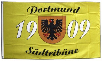 Flaggenfritze Fahne/Flagge Dortmund 1909 Südtribüne + gratis Sticker Flaggenfritze Fahne/Flagge Dortmund 1909 Südtribüne + gratis Sticker von Flaggenfritze