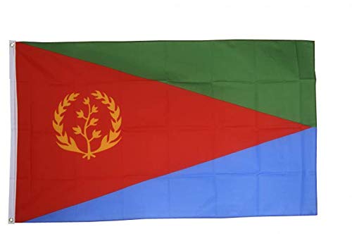 Flaggenfritze Fahne/Flagge Eritrea + gratis Sticker von Flaggenfritze