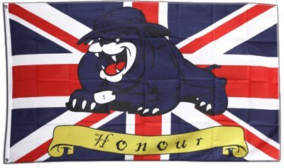 Flaggenfritze Fahne/Flagge Großbritannien Bulldogge + gratis Sticker von Flaggenfritze