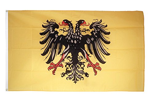 Flaggenfritze Fahne/Flagge Heiliges Römisches Reich Deutscher Nation nach 1400 + gratis Sticker von Flaggenfritze