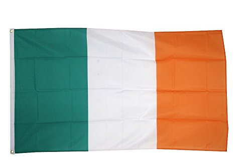 Flaggenfritze Fahne/Flagge Irland - 150 x 250 cm + gratis Sticker, XXL-Fahne von Flaggenfritze