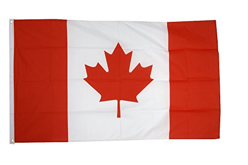 Flaggenfritze Fahne/Flagge Kanada + gratis Sticker von Flaggenfritze