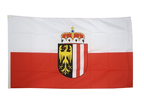 Flaggenfritze Fahne/Flagge Österreich Oberösterreich + gratis Sticker von Flaggenfritze