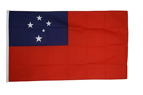 Flaggenfritze Fahne/Flagge Samoa + gratis Sticker von Flaggenfritze