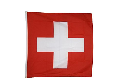 Flaggenfritze Fahne/Flagge Schweiz - 150 x 150 cm + gratis Sticker, XXL-Fahne Flaggenfritze Fahne/Flagge Schweiz - 150 x 150 cm + gratis Sticker, XXL-Fahne von Flaggenfritze