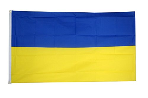 Flaggenfritze Fahne/Flagge Ukraine + gratis Sticker von Flaggenfritze