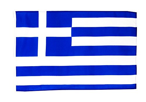 Flaggenfritze Flagge/Fahne Griechenland + gratis Sticker von Flaggenfritze
