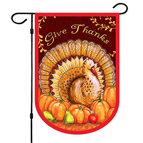 Fahne Thanksgiving Garden Flag von Flagmax